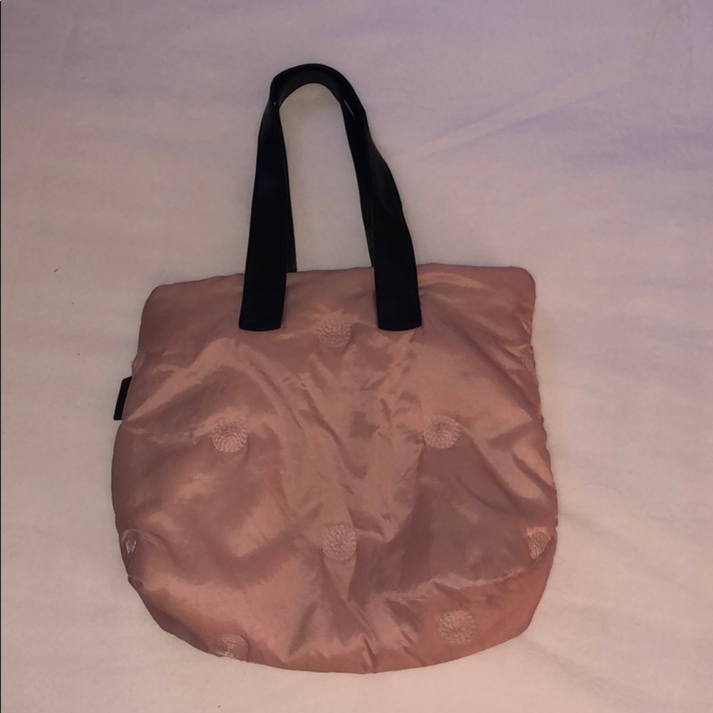 Pink Furla hand bag